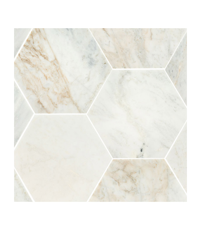 ARABESCATO-VENATO-8-HEXAGON-HONED---backplash