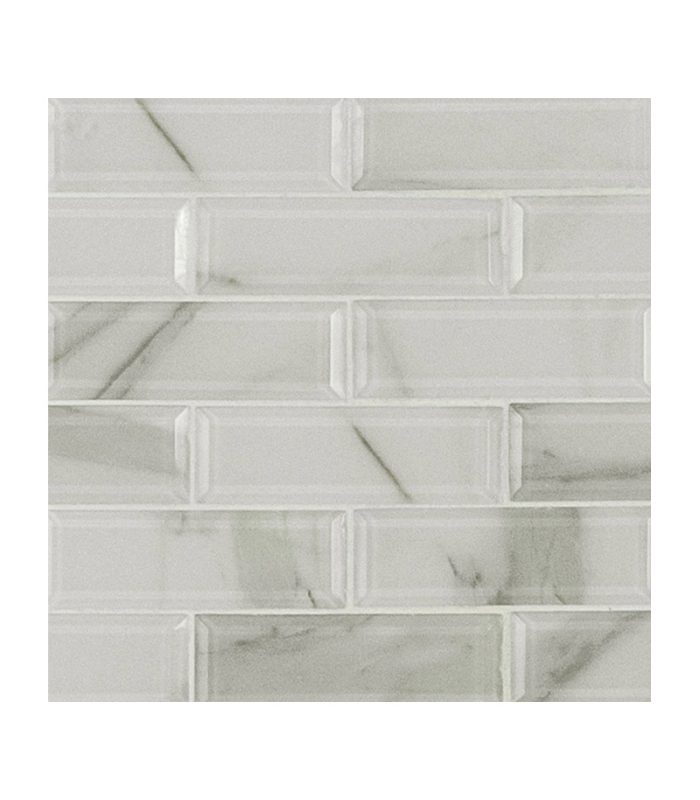 IVORY AMBER BEVELED SUBWAY TILE – Emerald Kitch and Bath