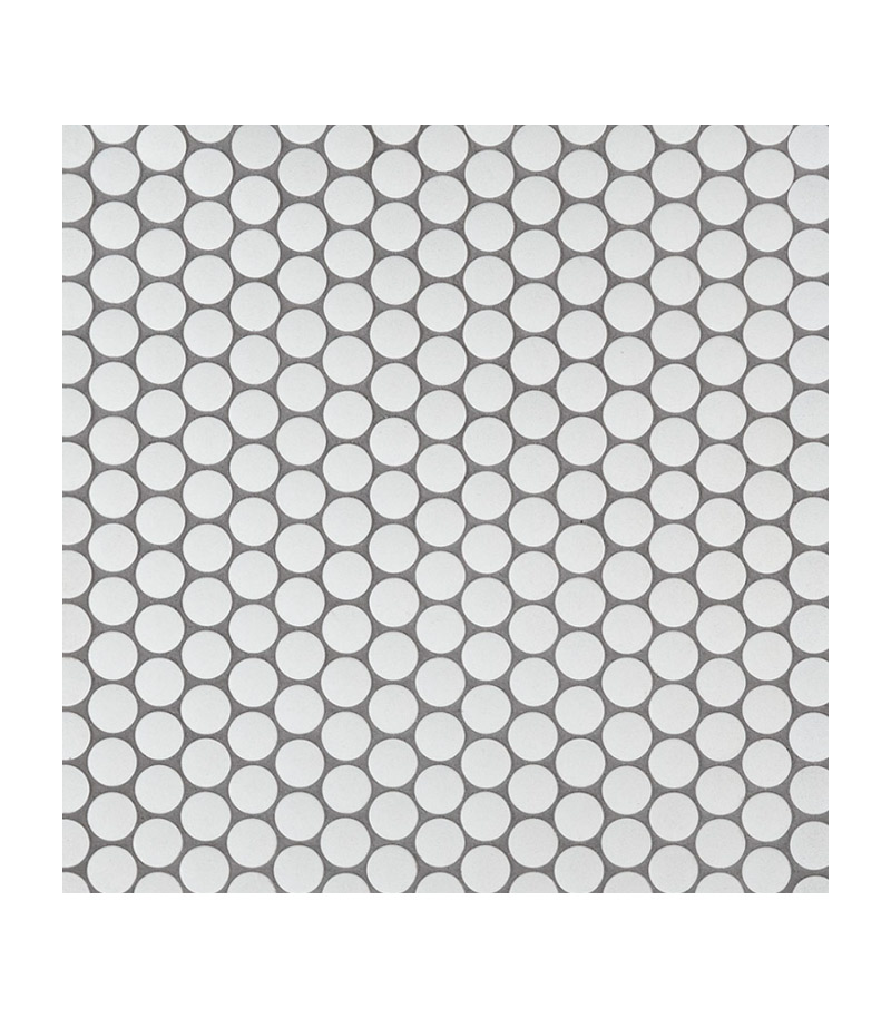 PENNY-ROUND-BIANCO-MATTE-TILE