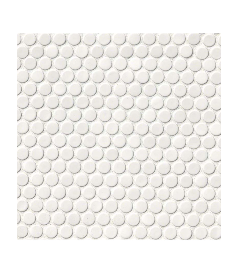 WHITE-GLOSSY-PENNY-ROUND-MOSAIC